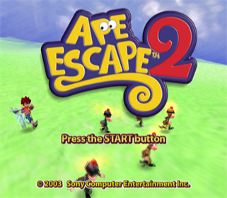 Ape Escape 2 - Screenshot - Game Title Image