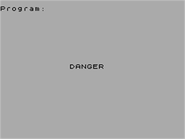 Danger - Screenshot - Game Title Image