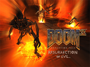 Doom 3: Resurrection of Evil - Screenshot - Game Title Image