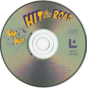 Sam & Max Hit the Road - Disc Image