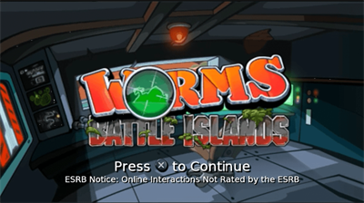Worms: Battle Islands - Screenshot - Game Title Image