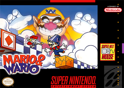 Mario to Wario: Mario & Wario - Fanart - Box - Front Image