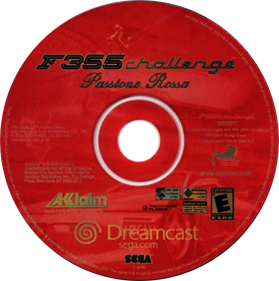 F355 Challenge: Passione Rossa - Disc Image