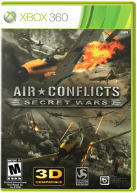 Air Conflicts: Secret Wars - Box - Front - Reconstructed Image