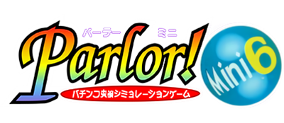 Parlor! Mini 6: Pachinko Jikki Simulation Game - Clear Logo Image