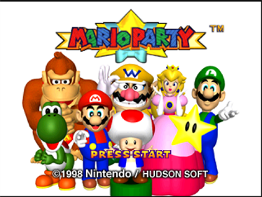 Mario Party - Screenshot - Game Title Image