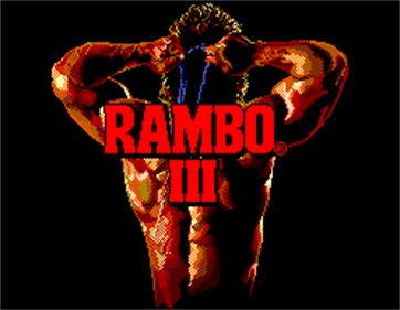 Rambo III - Screenshot - Game Title Image