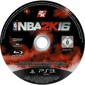 NBA 2K16 - Disc Image