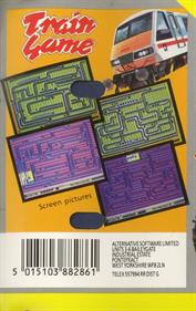 The Train Game - Box - Back Image