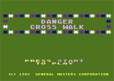 Danger Crosswalk - Screenshot - Game Title Image