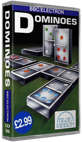 Dominoes (Blue Ribbon Software) - Box - 3D Image