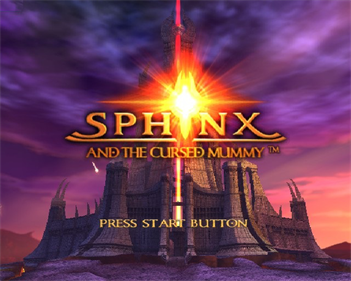 Sphinx and the Cursed Mummy - Screenshot - Game Title Image