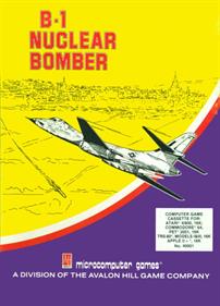 B-1 Nuclear Bomber - Box - Front Image