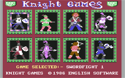 Knight Games - Screenshot - Game Select Image