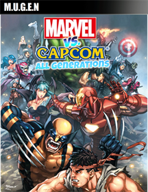 Marvel vs Capcom: All Generations - Box - Front Image