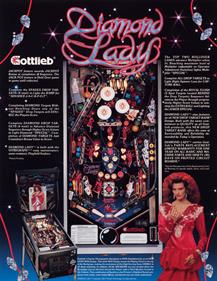 Diamond Lady - Advertisement Flyer - Back Image