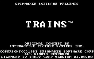 Trains - Screenshot - Game Title Image