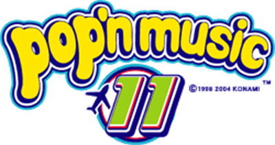 Pop'n Music 11 - Clear Logo Image