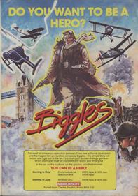 Biggles - Advertisement Flyer - Front Image