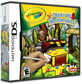 Crayola Treasure Adventures - Box - 3D Image