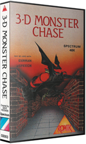 3D Monster Chase - Box - 3D Image