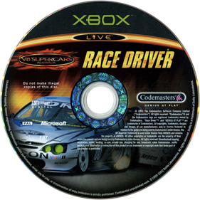 Pro Race Driver - Disc Image