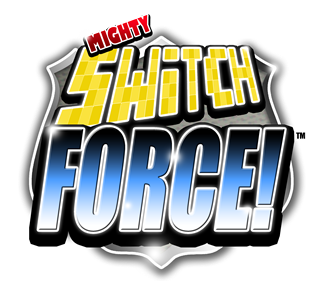 Mighty Switch Force! Hyper Drive Edition - Clear Logo Image