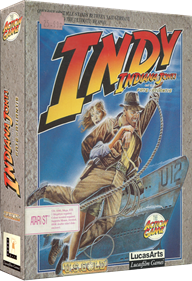 Indiana Jones and the Fate of Atlantis: The Action Game - Box - 3D Image