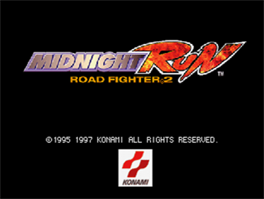 Midnight Run: Road Fighter 2 - Screenshot - Game Title Image