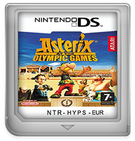 Asterix at the Olympic Games - Fanart - Cart - Front