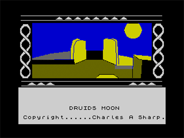 Druids Moon - Screenshot - Game Title Image