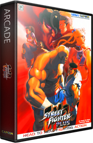Street Fighter EX2 Plus - Box - 3D Image