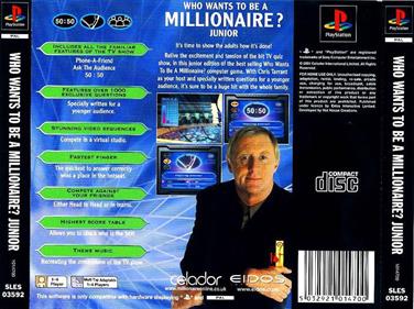 Who Wants to Be a Millionaire: Junior - Box - Back Image