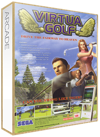 Virtua Golf - Box - 3D Image