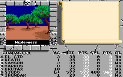 The Bard's Tale II: The Destiny Knight - Screenshot - Gameplay Image