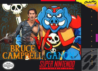 Bruce Campbell Vs Ganon and the Deadites