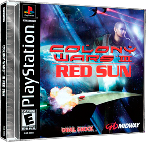 Colony Wars III: Red Sun - Box - 3D