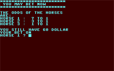 Kentucky Derby (Addison-Wesley Publishers) - Screenshot - Game Title Image