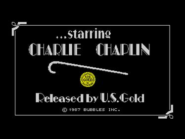 Starring Charlie Chaplin  - Screenshot - Game Title Image
