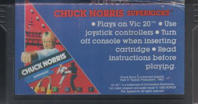 Chuck Norris Superkicks - Cart - Front Image