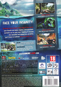 Far Cry 3 - Box - Back Image