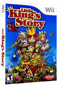 Little King's Story - Box - 3D Image