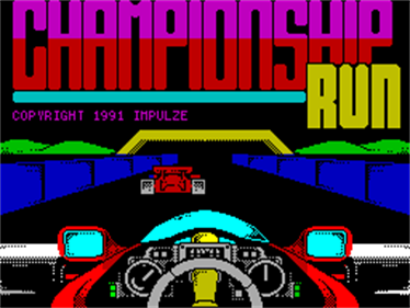 Championship Run - Screenshot - Game Title Image
