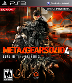 Metal Gear Solid 4: Guns of the Patriots - Fanart - Box - Front Image