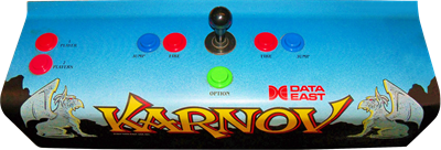 Karnov - Arcade - Control Panel Image