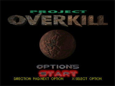 Project Overkill - Screenshot - Game Title Image