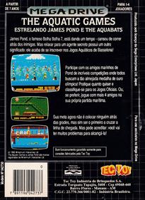 The Aquatic Games Starring James Pond and the Aquabats - Box - Back Image