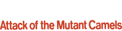 Gridrunner II: Attack of the Mutant Camels - Clear Logo Image
