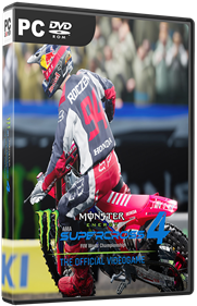 Monster Energy Supercross 4: The Official Videogame - Box - 3D Image