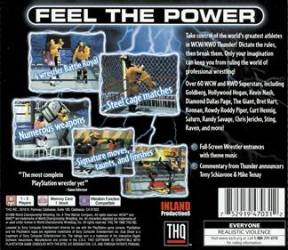 WCW/NWO Thunder - Box - Back Image